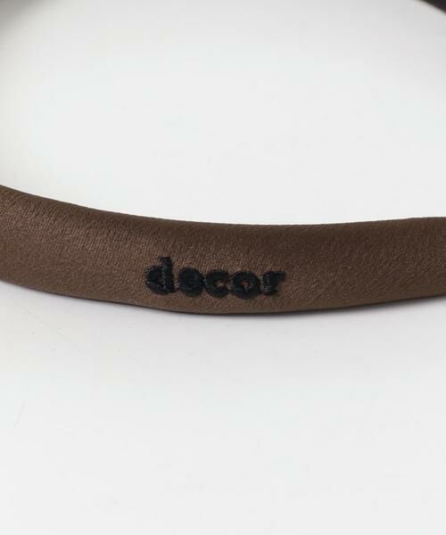 URBAN RESEARCH / アーバンリサーチ カチューシャ・カチューム・その他 | decor『デコール』　SATIN HEADBAND | 詳細2