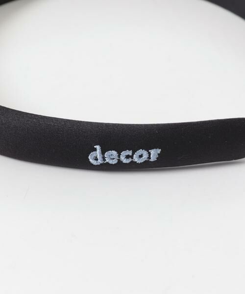 URBAN RESEARCH / アーバンリサーチ カチューシャ・カチューム・その他 | decor『デコール』　SATIN HEADBAND | 詳細4