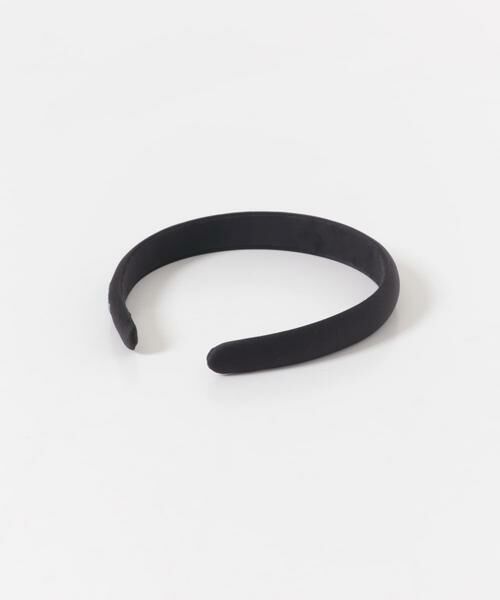 URBAN RESEARCH / アーバンリサーチ カチューシャ・カチューム・その他 | decor『デコール』　SATIN HEADBAND（ブラック）