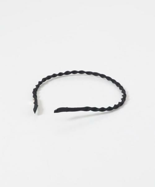 URBAN RESEARCH / アーバンリサーチ カチューシャ・カチューム・その他 | decor『デコール』　TWIST HEADBAND（ブラック）