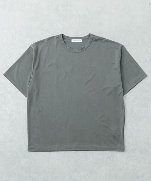 URBAN RESEARCH / アーバンリサーチ Tシャツ | WASHABLE CUPRO T-SHIRTS（カーキ）