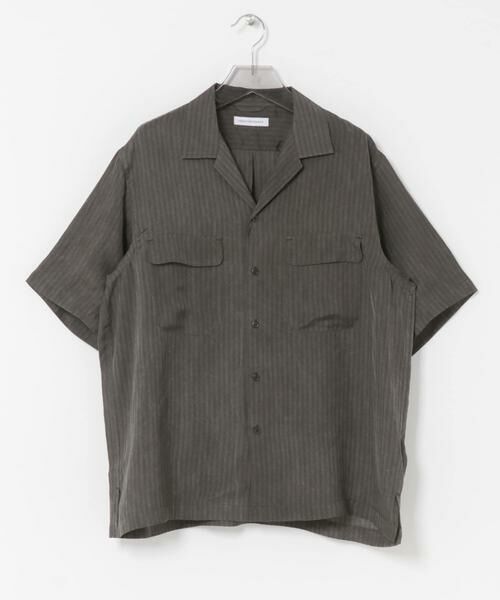 URBAN RESEARCH / アーバンリサーチ シャツ・ブラウス | CUPRO COLD DYE SHIRTS（ブラック）