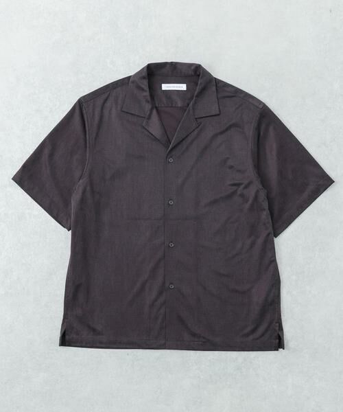 URBAN RESEARCH / アーバンリサーチ シャツ・ブラウス | WASHABLE CUPRO SS O/C SHIRTS（ブラウン）