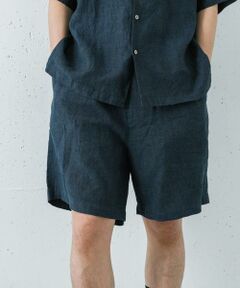 URBAN RESEARCH / アーバンリサーチ ショート・ハーフ・半端丈パンツ | LINEN CHAMBRAY SHORTS