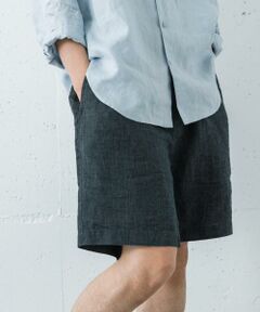 URBAN RESEARCH / アーバンリサーチ ショート・ハーフ・半端丈パンツ | LINEN CHAMBRAY SHORTS