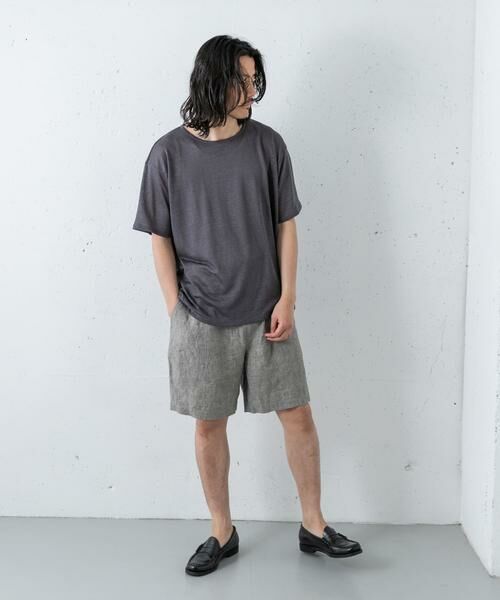 URBAN RESEARCH / アーバンリサーチ ショート・ハーフ・半端丈パンツ | LINEN CHAMBRAY SHORTS | 詳細5