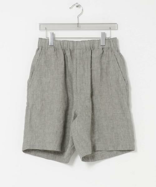 URBAN RESEARCH / アーバンリサーチ ショート・ハーフ・半端丈パンツ | LINEN CHAMBRAY SHORTS | 詳細6