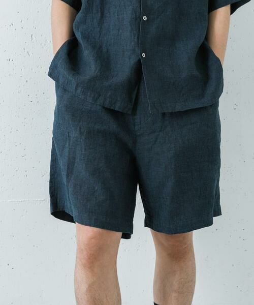 URBAN RESEARCH / アーバンリサーチ ショート・ハーフ・半端丈パンツ | LINEN CHAMBRAY SHORTS | 詳細8