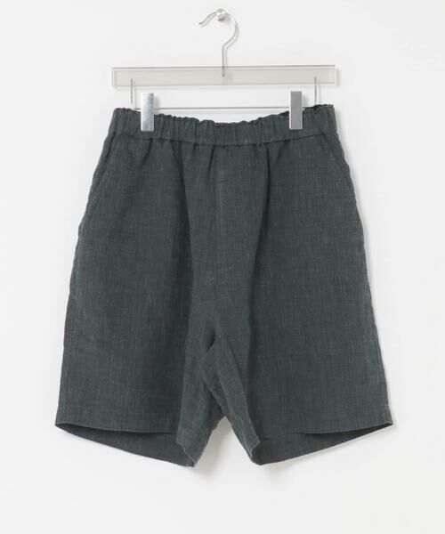 URBAN RESEARCH / アーバンリサーチ ショート・ハーフ・半端丈パンツ | LINEN CHAMBRAY SHORTS | 詳細21