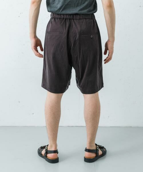 URBAN RESEARCH / アーバンリサーチ ショート・ハーフ・半端丈パンツ | WASHABLE CUPRO SHORTS | 詳細9