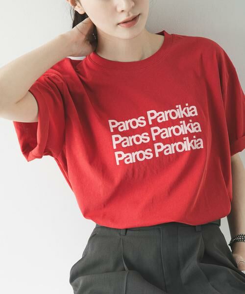 URBAN RESEARCH / アーバンリサーチ Tシャツ | シアープリントカラーTシャツ | 詳細1