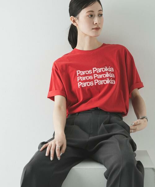 URBAN RESEARCH / アーバンリサーチ Tシャツ | シアープリントカラーTシャツ | 詳細2