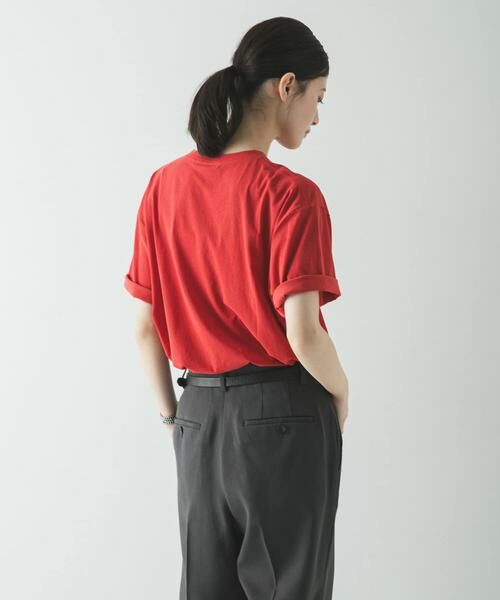 URBAN RESEARCH / アーバンリサーチ Tシャツ | シアープリントカラーTシャツ | 詳細5