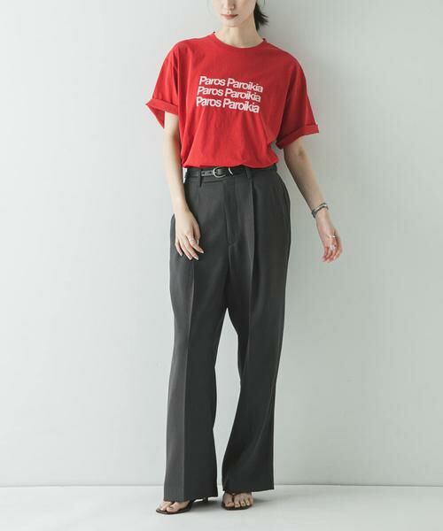 URBAN RESEARCH / アーバンリサーチ Tシャツ | シアープリントカラーTシャツ | 詳細6
