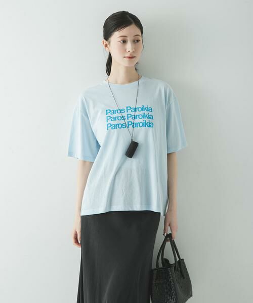 URBAN RESEARCH / アーバンリサーチ Tシャツ | シアープリントカラーTシャツ | 詳細24