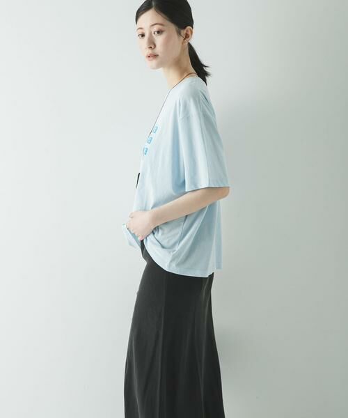 URBAN RESEARCH / アーバンリサーチ Tシャツ | シアープリントカラーTシャツ | 詳細25