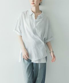 URBAN RESEARCH / アーバンリサーチ シャツ・ブラウス | ハーフスリーブストライプシャツ