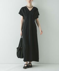 URBAN RESEARCH / アーバンリサーチ ワンピース | フレンチスリーブリネンワンピース