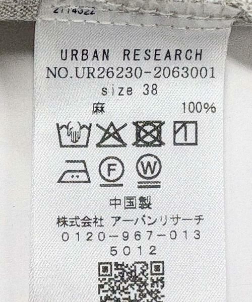 URBAN RESEARCH / アーバンリサーチ ワンピース | フレンチスリーブリネンワンピース | 詳細22