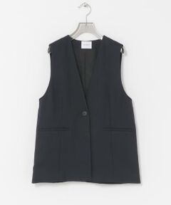 URBAN RESEARCH / アーバンリサーチ ベスト | シアーメッシュノーカラージレ