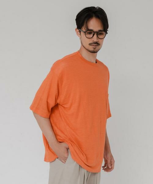 URBAN RESEARCH / アーバンリサーチ Tシャツ | 『別注』YLEVE×URBAN RESEARCH　LINEN POCKET T-SHIRTS | 詳細3