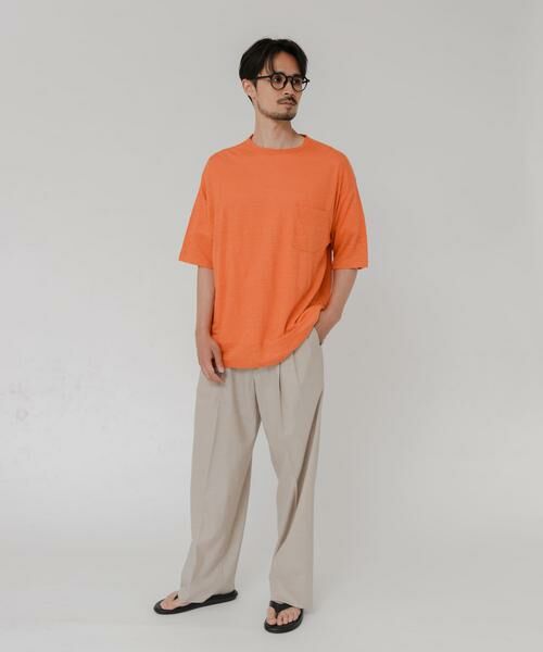 URBAN RESEARCH / アーバンリサーチ Tシャツ | 『別注』YLEVE×URBAN RESEARCH　LINEN POCKET T-SHIRTS | 詳細5