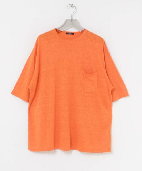 URBAN RESEARCH / アーバンリサーチ Tシャツ | 『別注』YLEVE×URBAN RESEARCH　LINEN POCKET T-SHIRTS | 詳細6