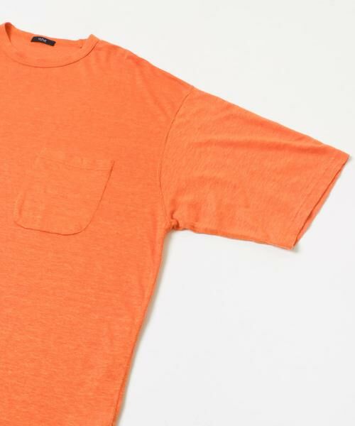 URBAN RESEARCH / アーバンリサーチ Tシャツ | 『別注』YLEVE×URBAN RESEARCH　LINEN POCKET T-SHIRTS | 詳細7