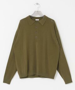 URBAN RESEARCH / アーバンリサーチ ニット・セーター | crepuscule　Long-Sleeve Polo