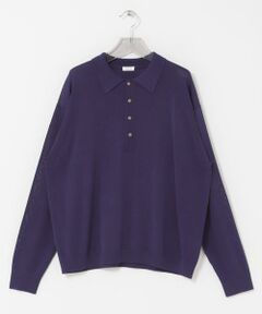 URBAN RESEARCH / アーバンリサーチ ニット・セーター | crepuscule　Long-Sleeve Polo