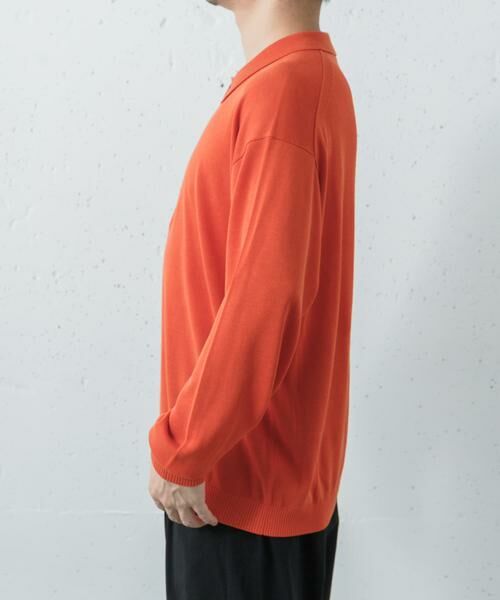 URBAN RESEARCH / アーバンリサーチ ニット・セーター | crepuscule　Long-Sleeve Polo | 詳細2