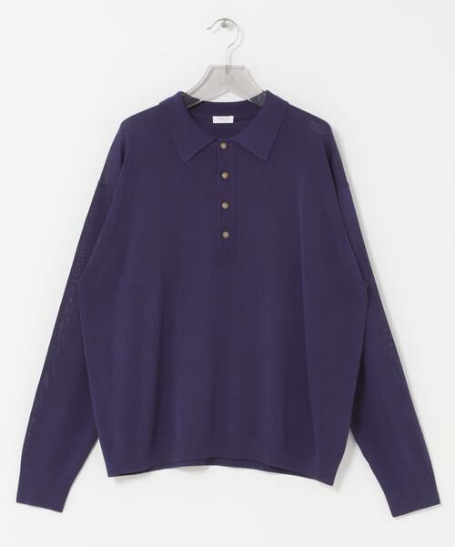 URBAN RESEARCH / アーバンリサーチ ニット・セーター | crepuscule　Long-Sleeve Polo | 詳細10