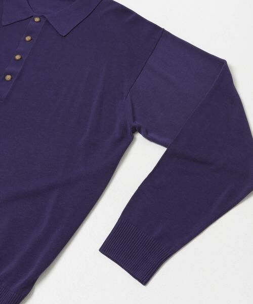 URBAN RESEARCH / アーバンリサーチ ニット・セーター | crepuscule　Long-Sleeve Polo | 詳細12