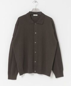 URBAN RESEARCH / アーバンリサーチ ニット・セーター | ATON　C/W BOUCLE POLO CARDIGAN