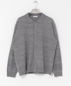 URBAN RESEARCH / アーバンリサーチ ニット・セーター | ATON　C/W BOUCLE POLO CARDIGAN