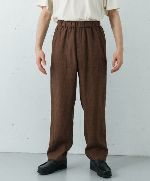 URBAN RESEARCH / アーバンリサーチ その他パンツ | YLEVE　LINEN POPLIN PANTS | 詳細1