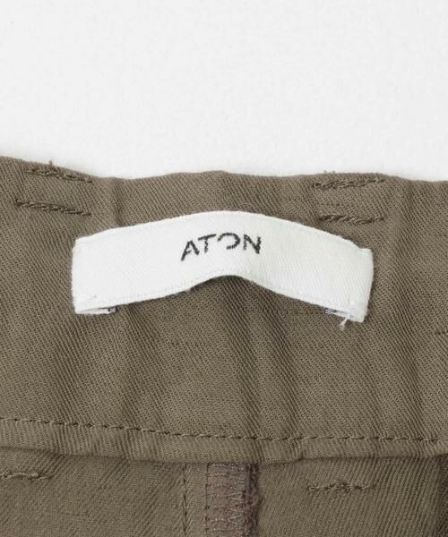 URBAN RESEARCH / アーバンリサーチ その他パンツ | ATON　COTTON LINEN VOILE LOOSE FIT PANTS | 詳細12