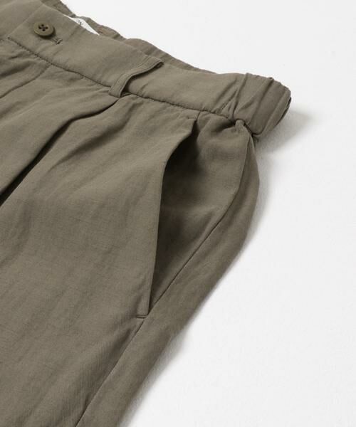 URBAN RESEARCH / アーバンリサーチ その他パンツ | ATON　COTTON LINEN VOILE LOOSE FIT PANTS | 詳細8
