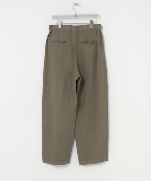URBAN RESEARCH / アーバンリサーチ その他パンツ | ATON　COTTON LINEN VOILE LOOSE FIT PANTS | 詳細10