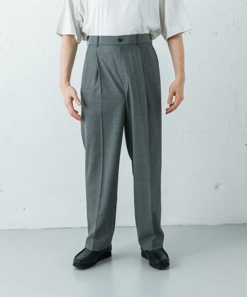 URBAN RESEARCH / アーバンリサーチ その他パンツ | ATON　WOOL GAUZE EASY PANTS | 詳細3