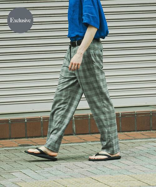 URBAN RESEARCH / アーバンリサーチ その他パンツ | BROOKS BROTHERS　EXCLUSIVE TROUSERS 2INTUCK（チェック）