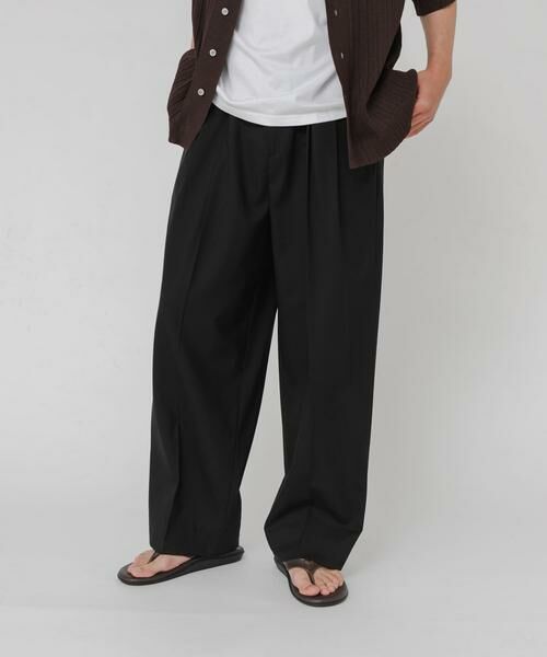 URBAN RESEARCH / アーバンリサーチ その他パンツ | 『別注』YLEVE×URBAN RESEARCH　S120S WOOL 3TACK PANTS | 詳細2