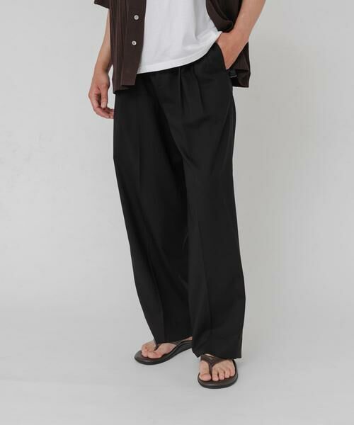 URBAN RESEARCH / アーバンリサーチ その他パンツ | 『別注』YLEVE×URBAN RESEARCH　S120S WOOL 3TACK PANTS | 詳細4