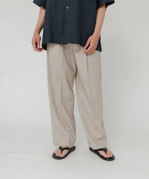 URBAN RESEARCH / アーバンリサーチ その他パンツ | 『別注』YLEVE×URBAN RESEARCH　S120S WOOL 3TACK PANTS | 詳細11