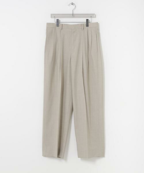 URBAN RESEARCH / アーバンリサーチ その他パンツ | 『別注』YLEVE×URBAN RESEARCH　S120S WOOL 3TACK PANTS | 詳細15