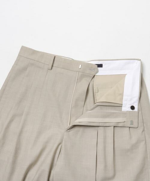 URBAN RESEARCH / アーバンリサーチ その他パンツ | 『別注』YLEVE×URBAN RESEARCH　S120S WOOL 3TACK PANTS | 詳細16