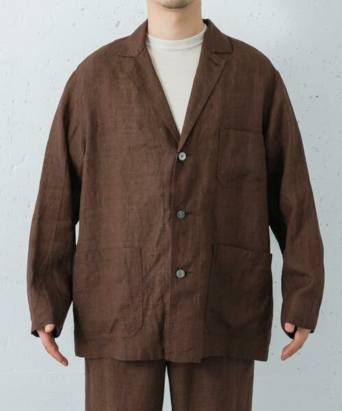 URBAN RESEARCH / アーバンリサーチ その他アウター | YLEVE　LINEN POPLIN JACKET | 詳細1