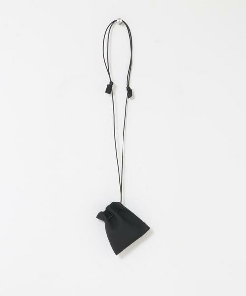 URBAN RESEARCH / アーバンリサーチ ポーチ | ITTI　HERRIE KINCHAKU POUCH（ブラック）