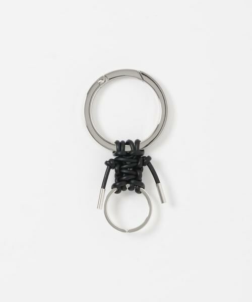 URBAN RESEARCH / アーバンリサーチ キーホルダー・ストラップ | ITTI　CRISTY KNOTMAN RING（ブラック）