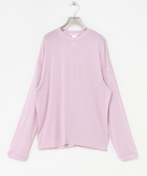 URBAN RESEARCH / アーバンリサーチ Tシャツ | Studio Doe　LOOSE WOOL CUTSEW（ピンク）